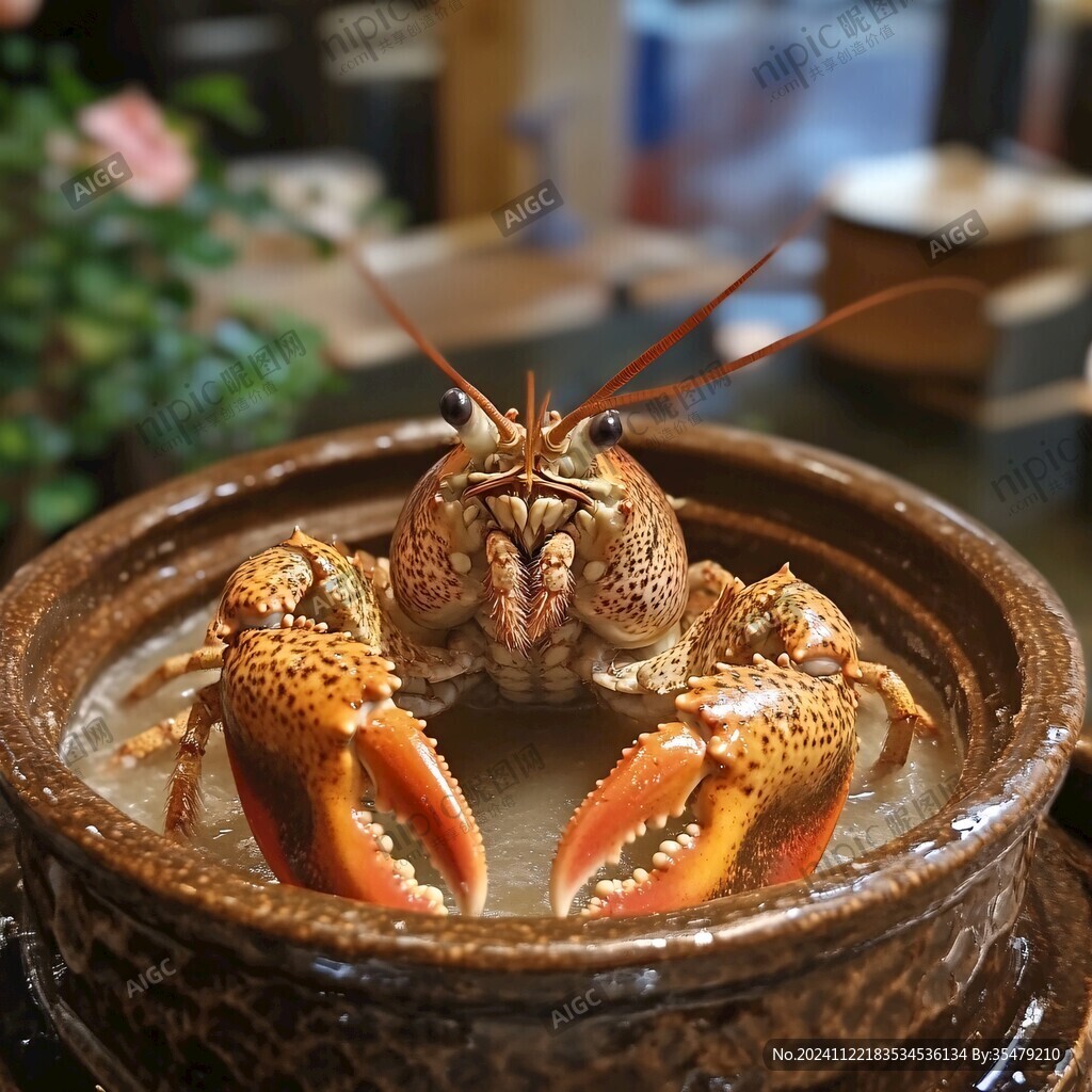 汽锅蟹肉