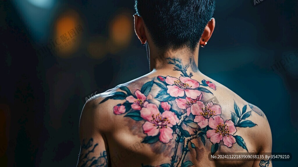 身体纹画