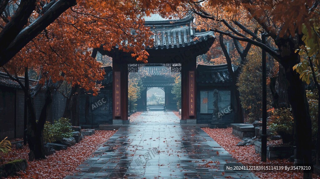 古门秋色