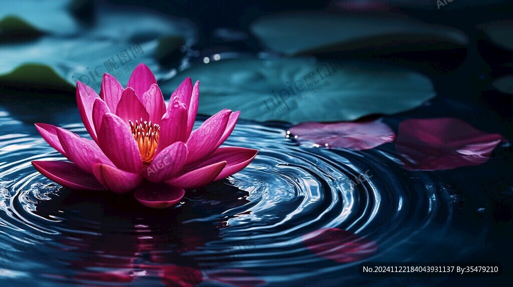 禅意水芙蓉