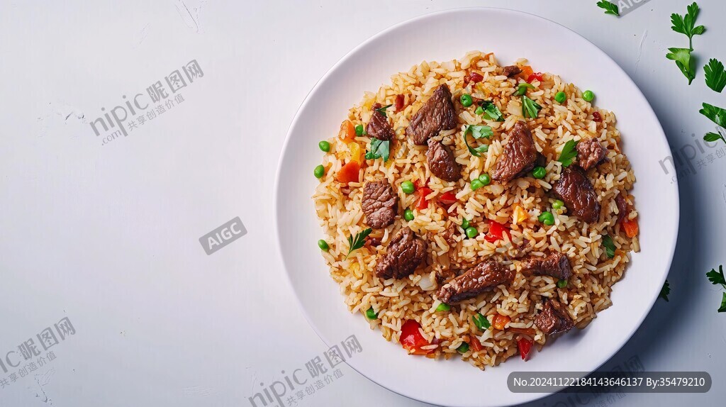 肥牛炒饭