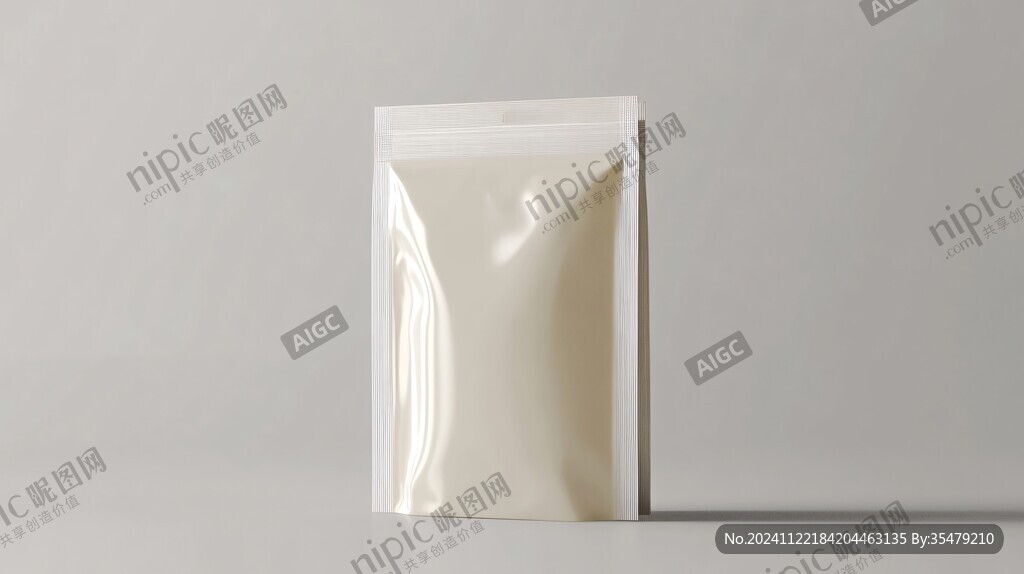食品袋模型