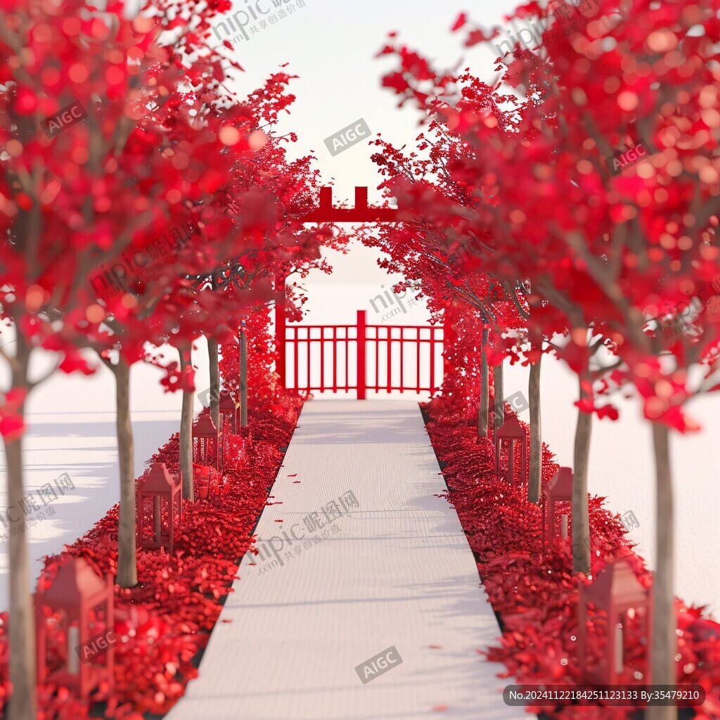 新中式婚礼步道
