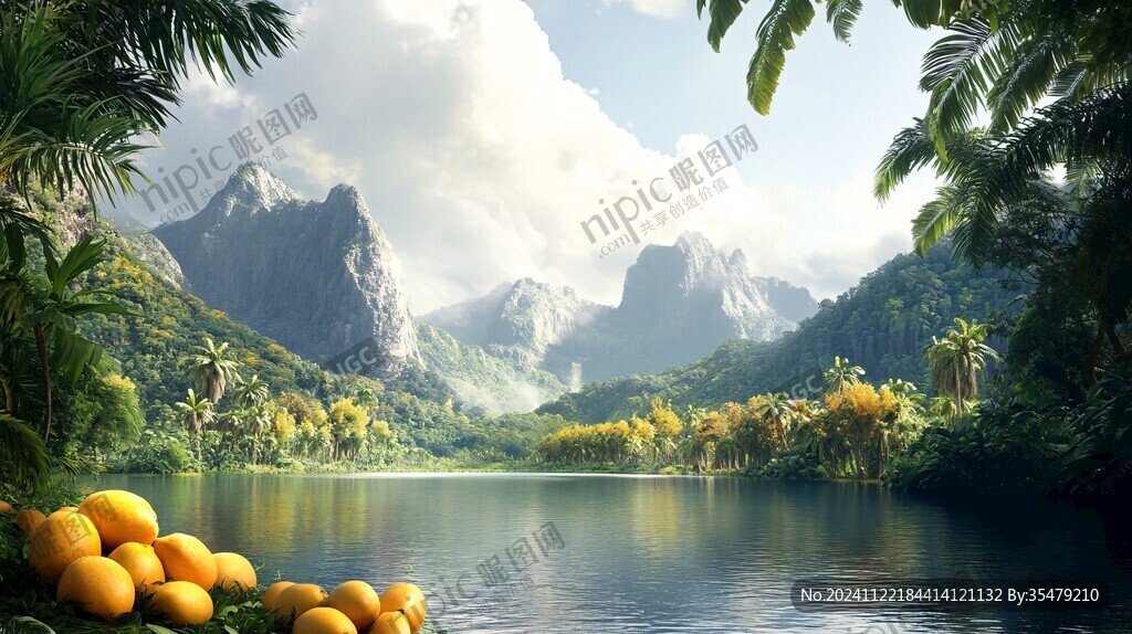 高清宽幅山水风光
