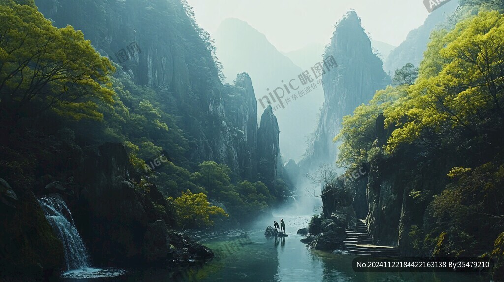 高清宽幅山水风光