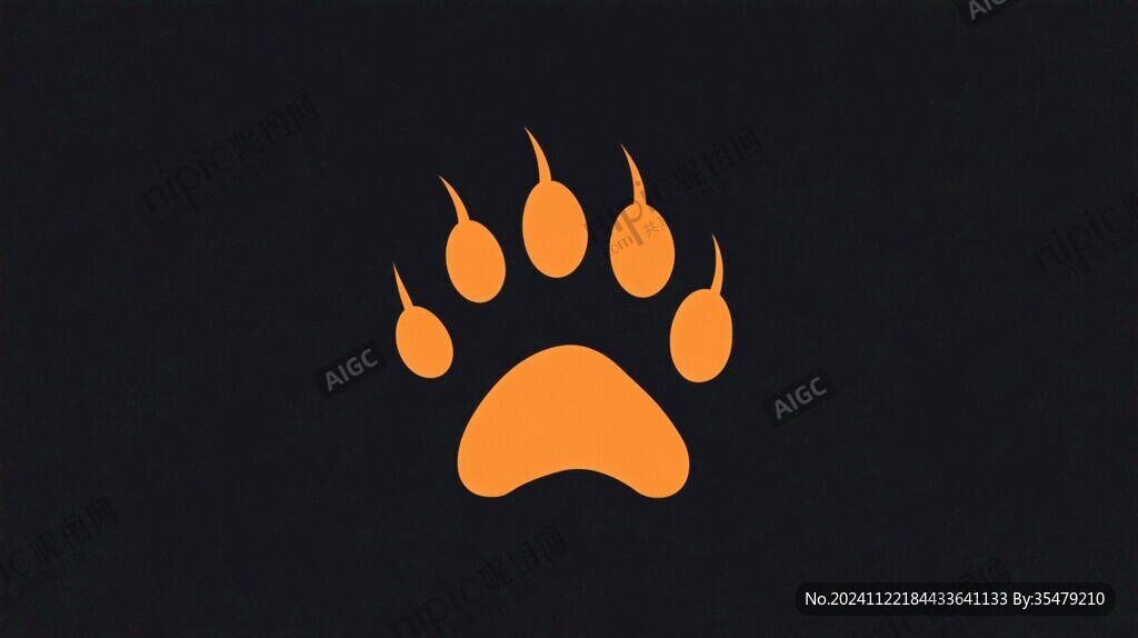 狗爪logo设计