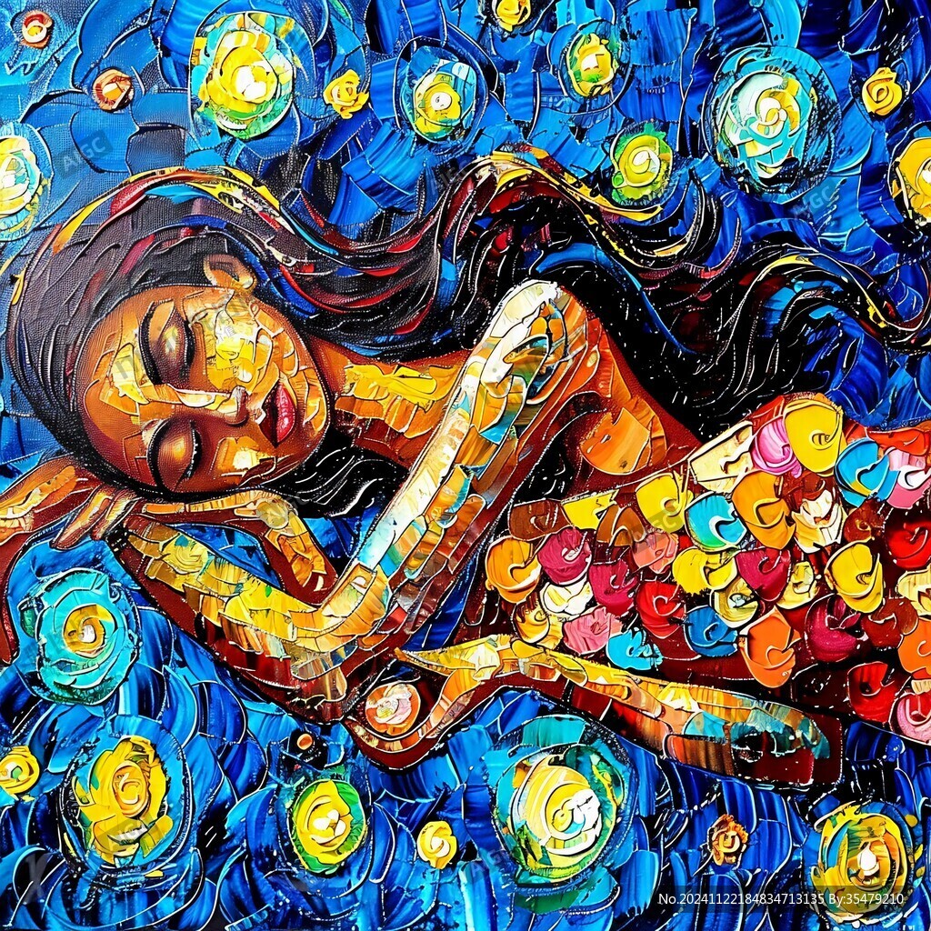 新颖新锐创意艺术绘画