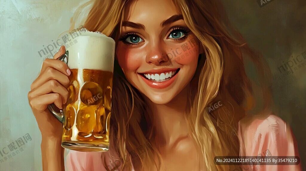 啤酒美女