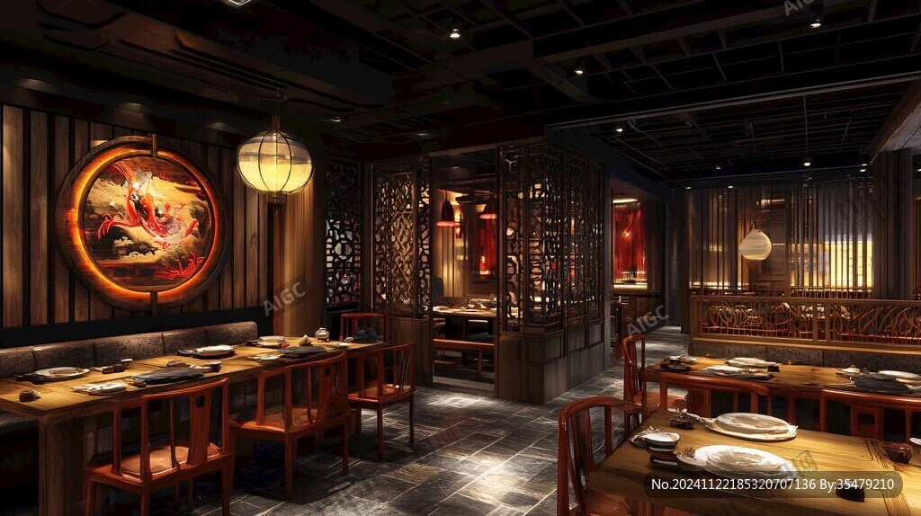 新中式文化火锅店