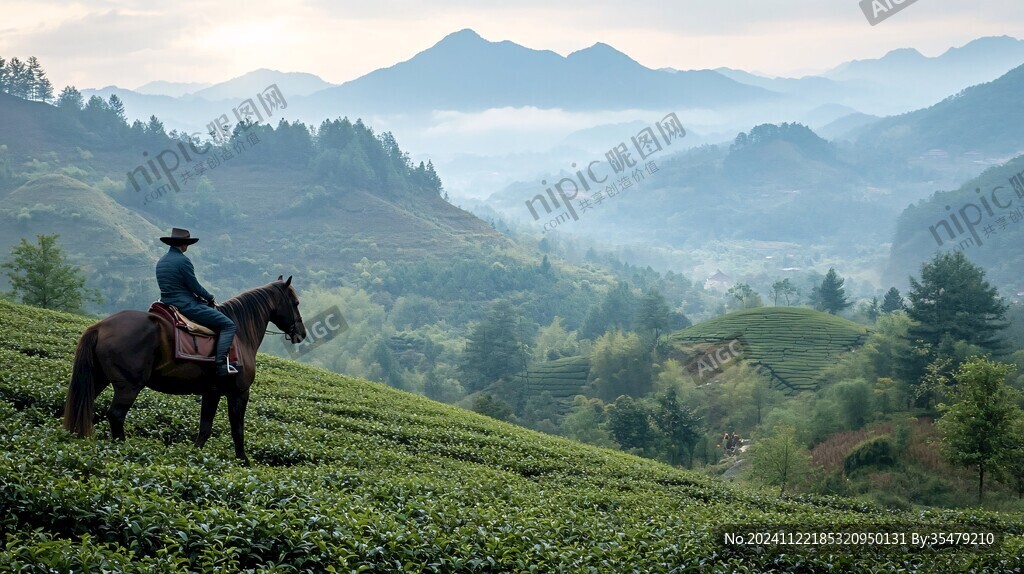 骑马采茶手法