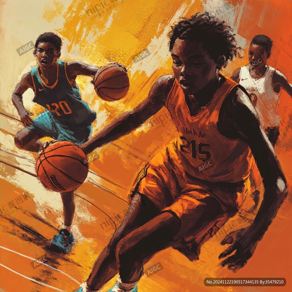 nba插画