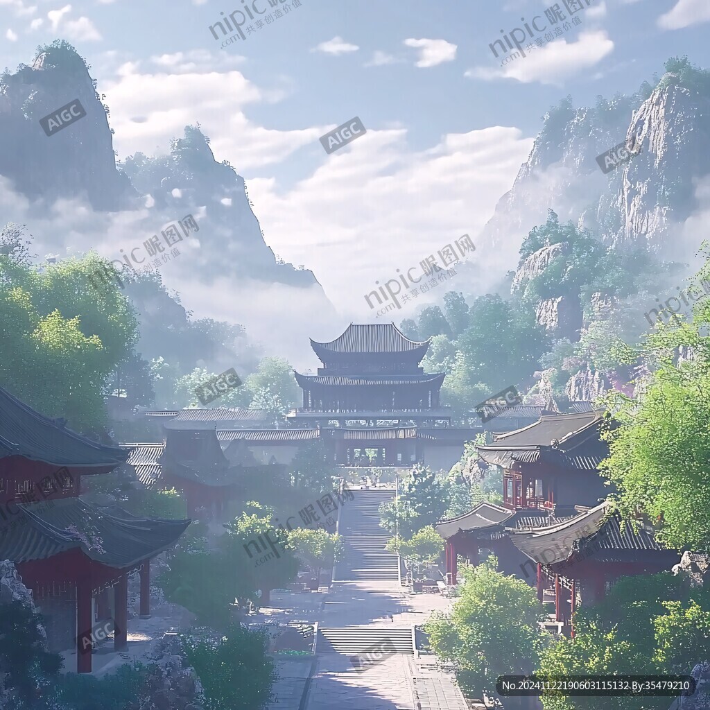 古风动画场景