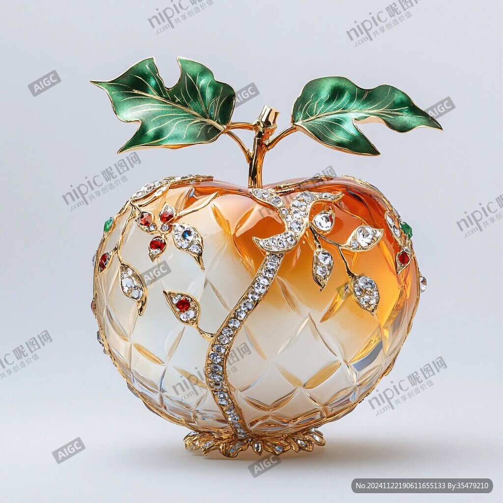 金桃摆件