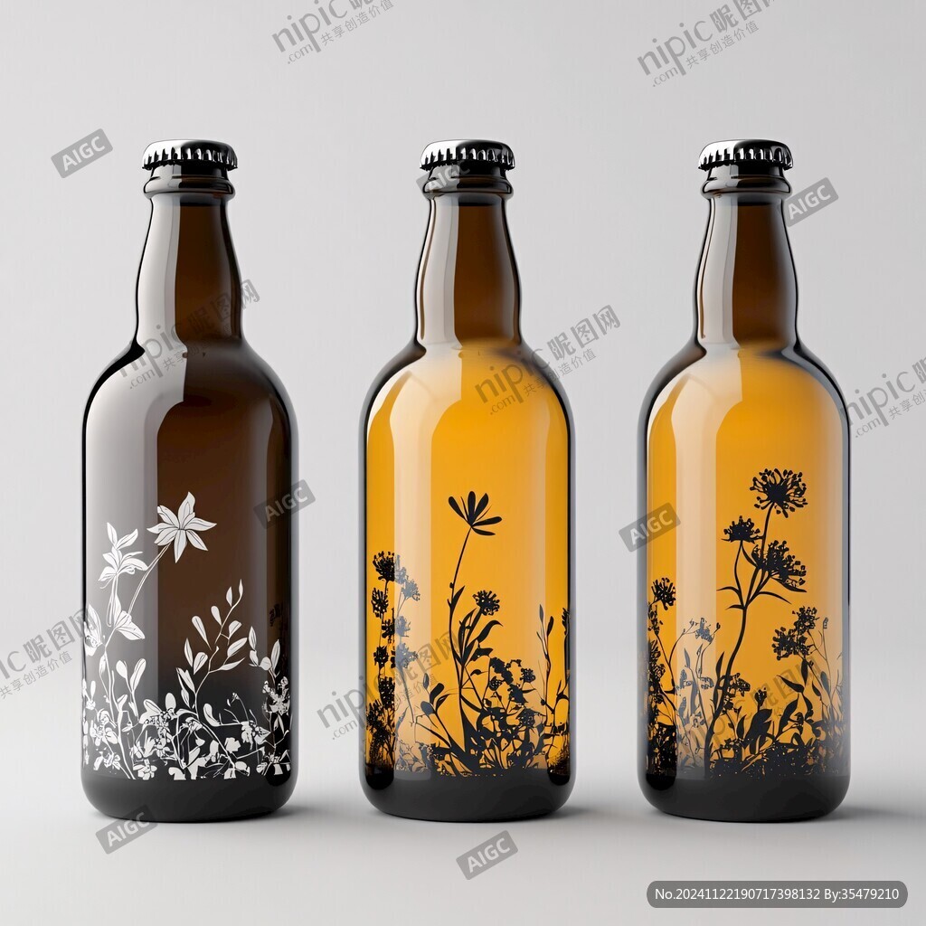 艺术啤酒瓶