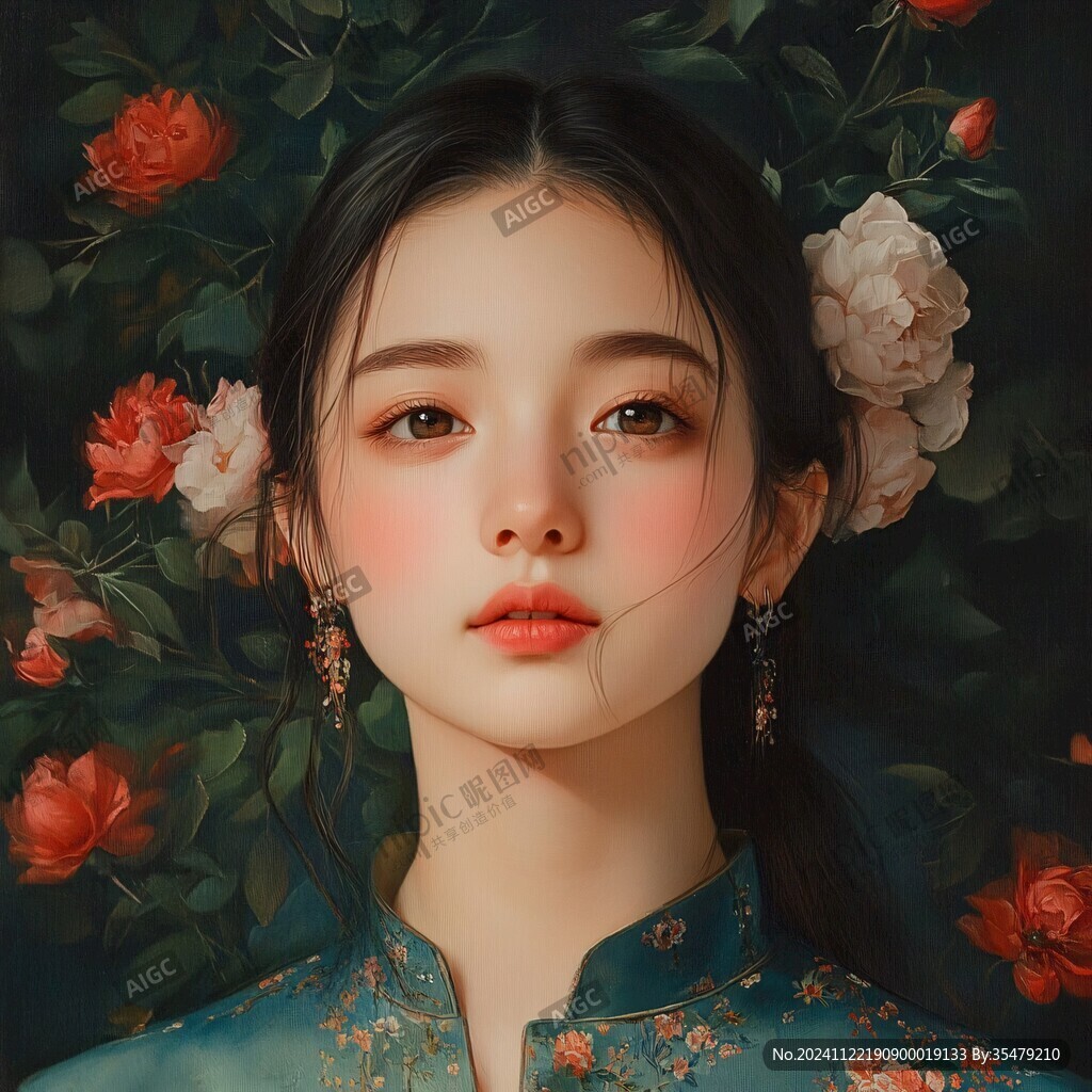 板绘人像