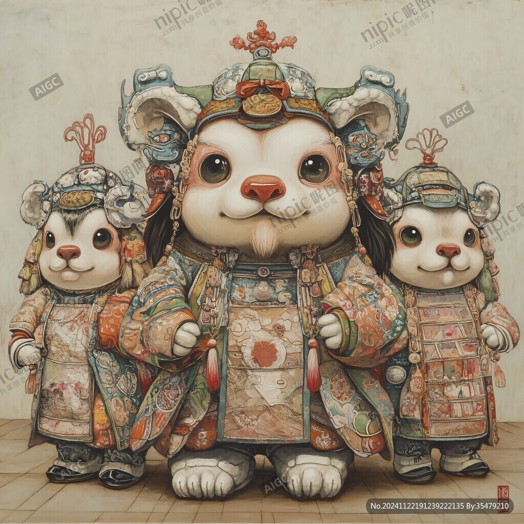 兔年四路财神
