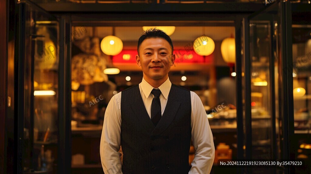 寿司店肖像