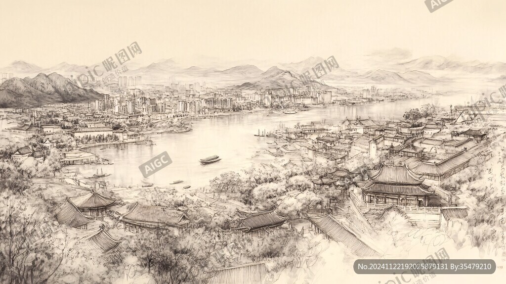 横店手绘