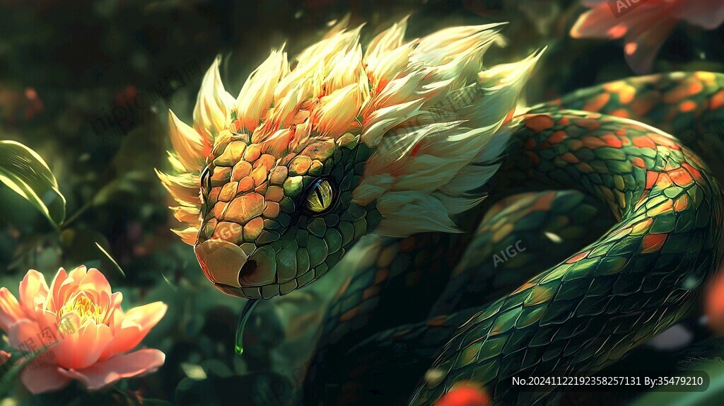 苏花蛇菰插画