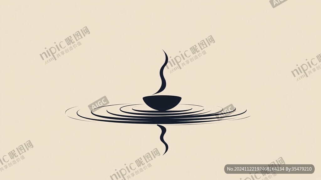 禅境简约画