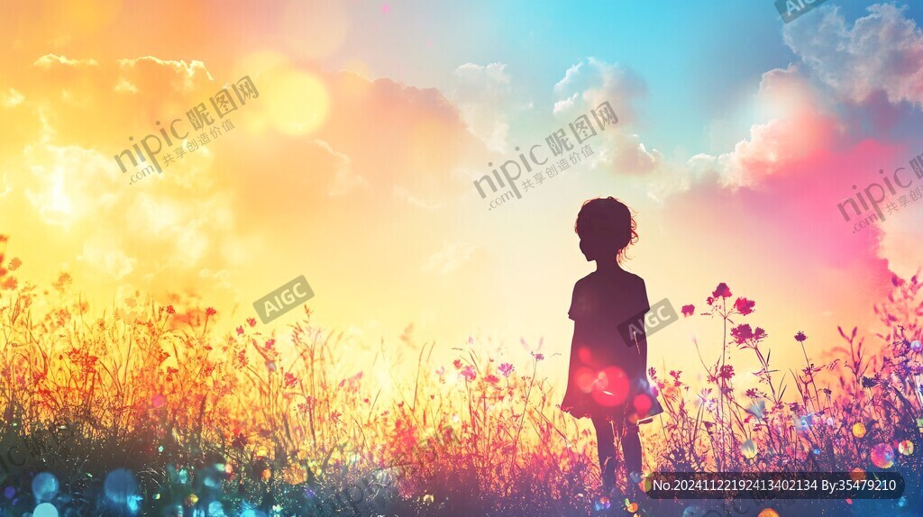 梦幻风景女孩