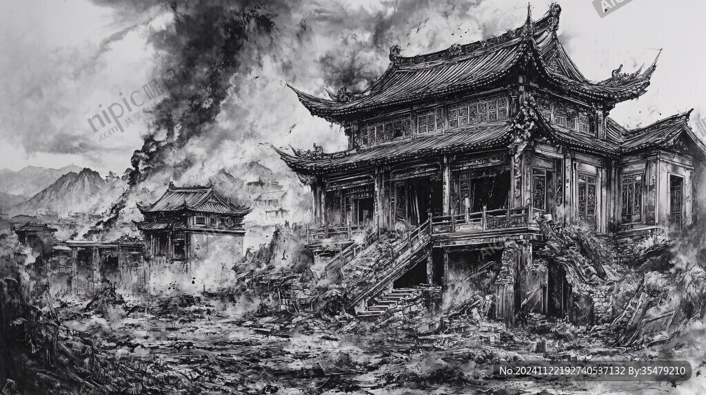 天尊阁素描