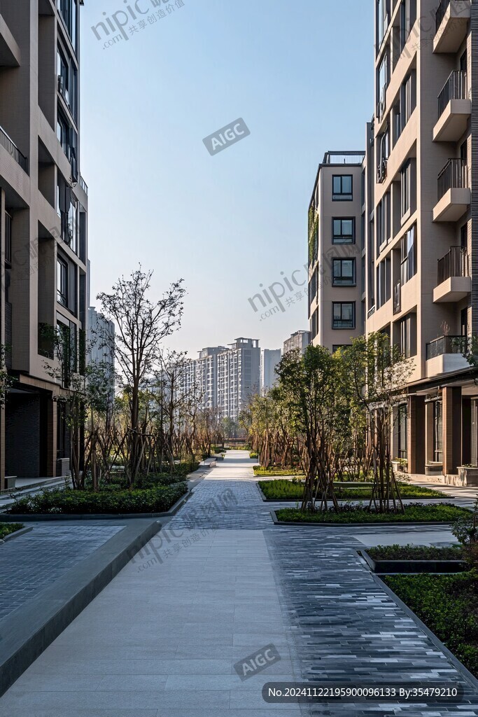 高端社区建筑园林