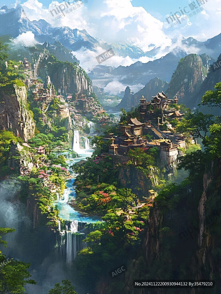 古风人物大场景