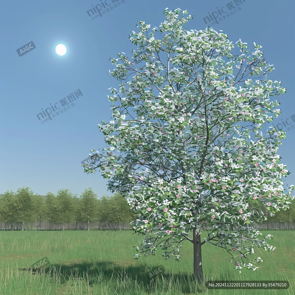 苹果树3d