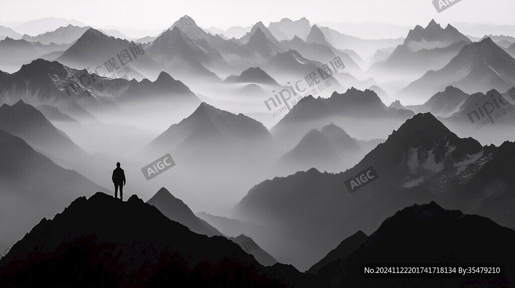 山高人为峰登山