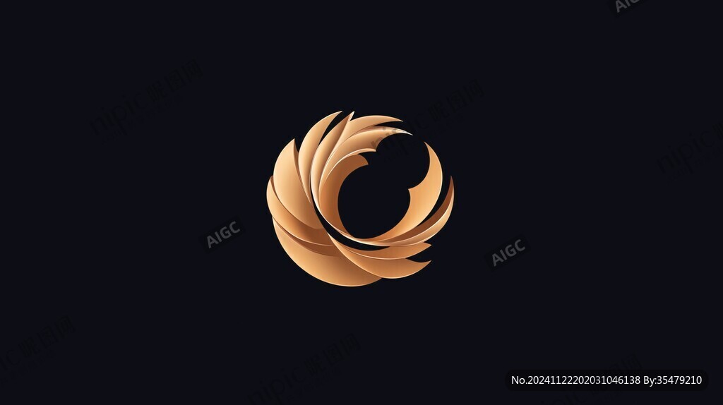 凤凰金色logo