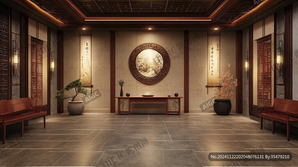 中式前厅