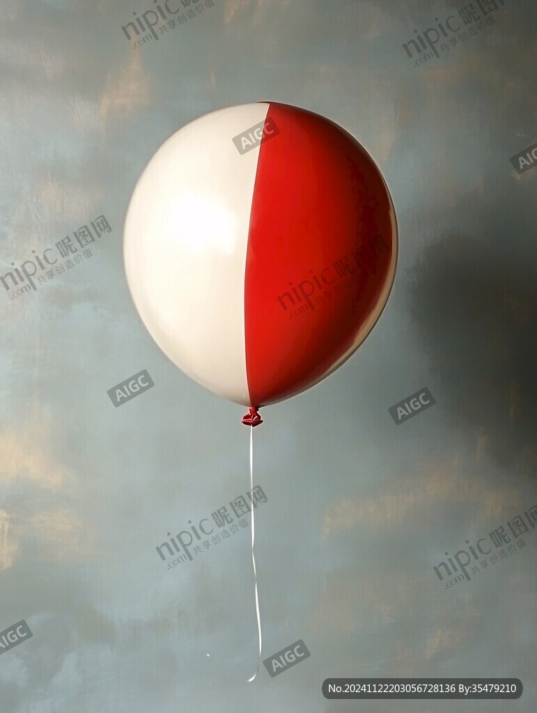 一只红气球