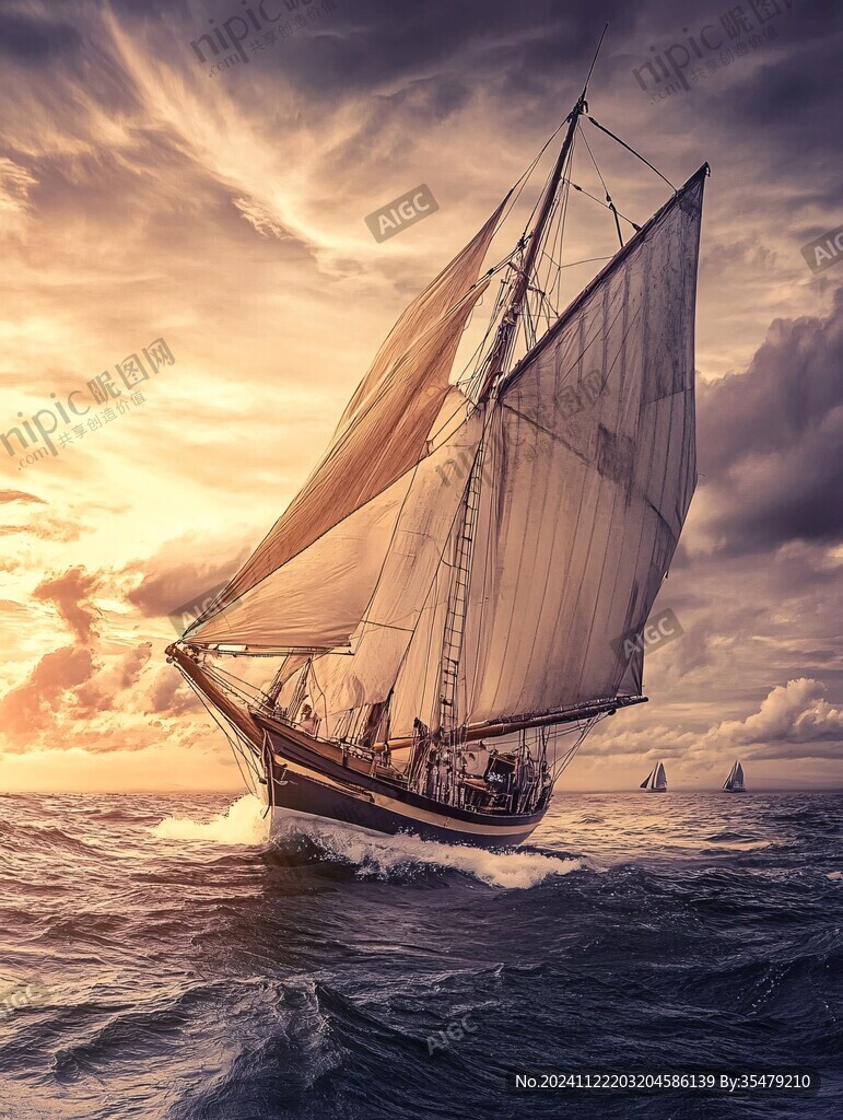 扬帆远航背景