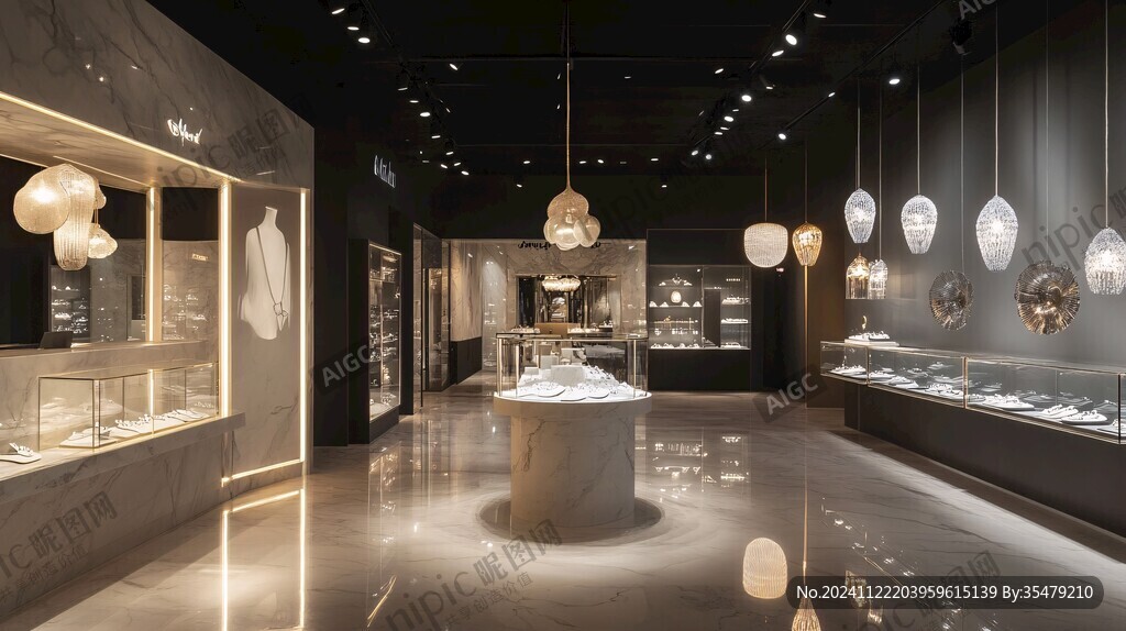 珠宝店展示