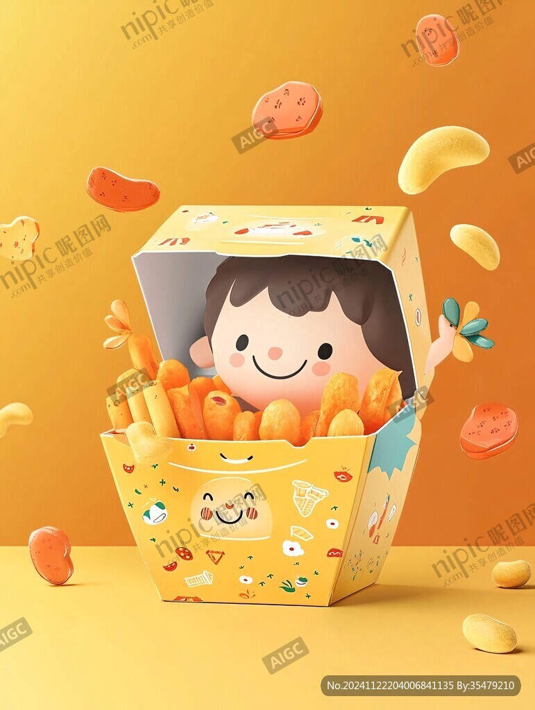 儿童零食包装