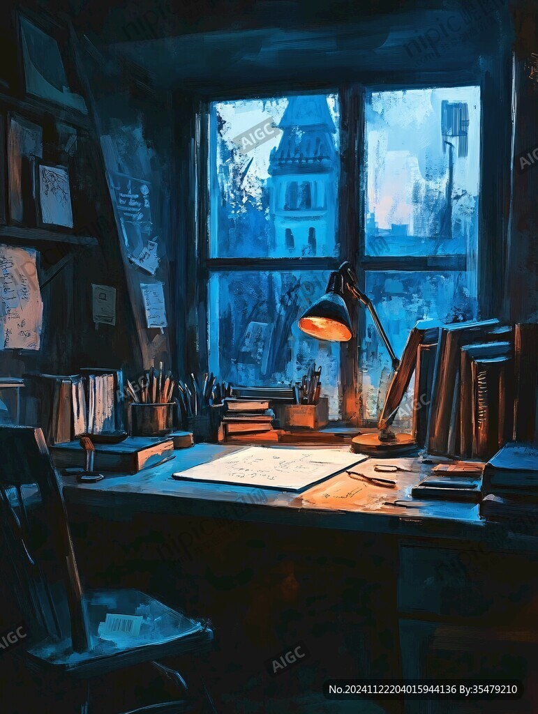 书房场景设计