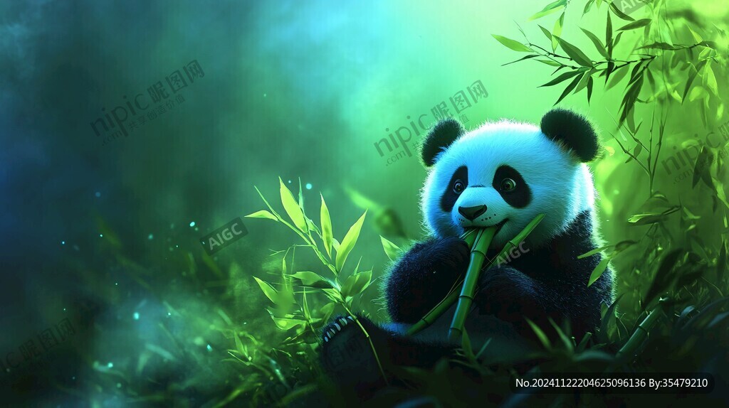 卡通熊猫壁纸