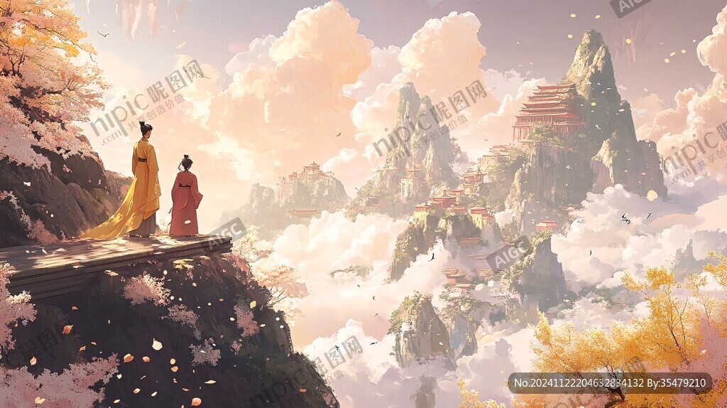 古风人物大场景