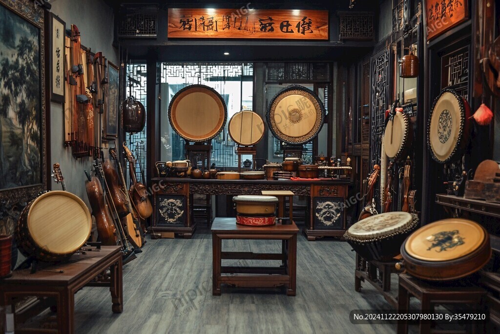 传统乐器店