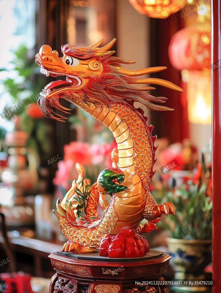豫园龙年花灯肥宅小鳄