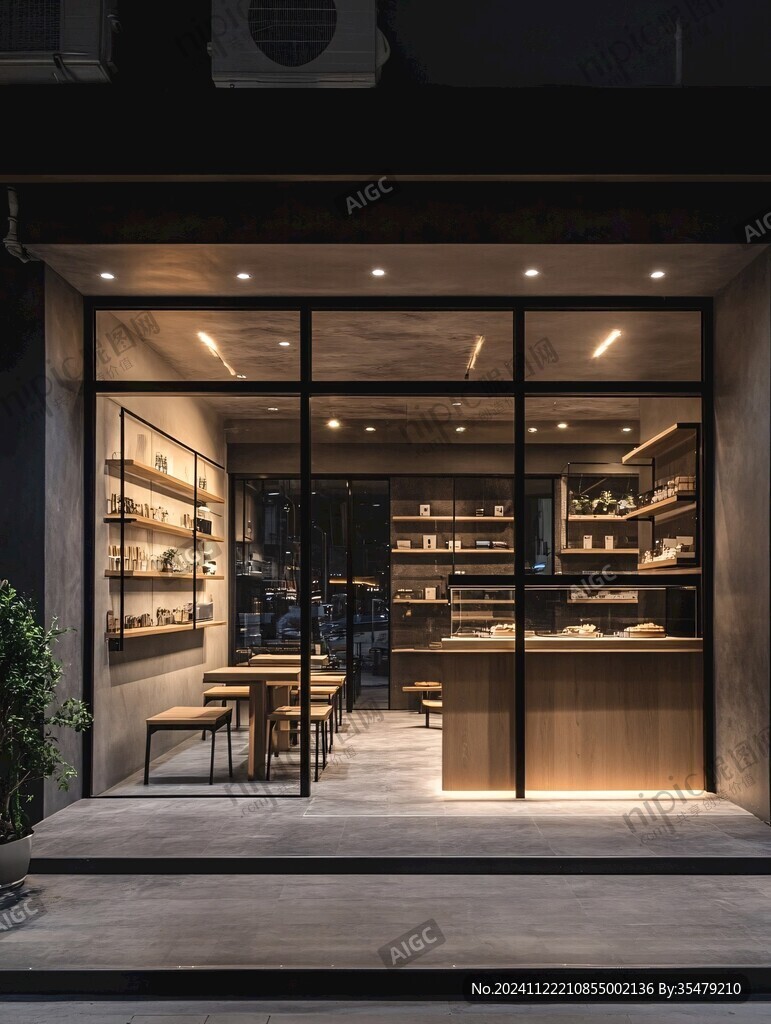 烘培店咖啡店