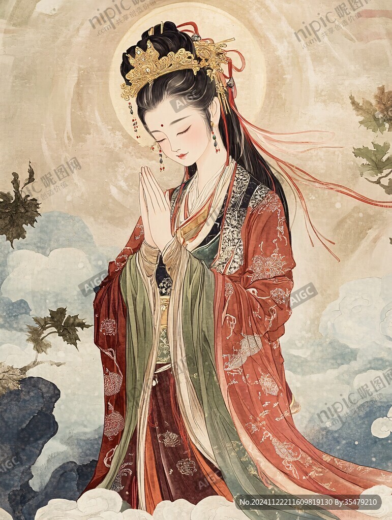 神仙仙女上神手绘头像
