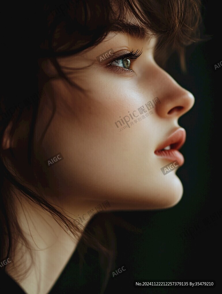 唯美女性人物肖像