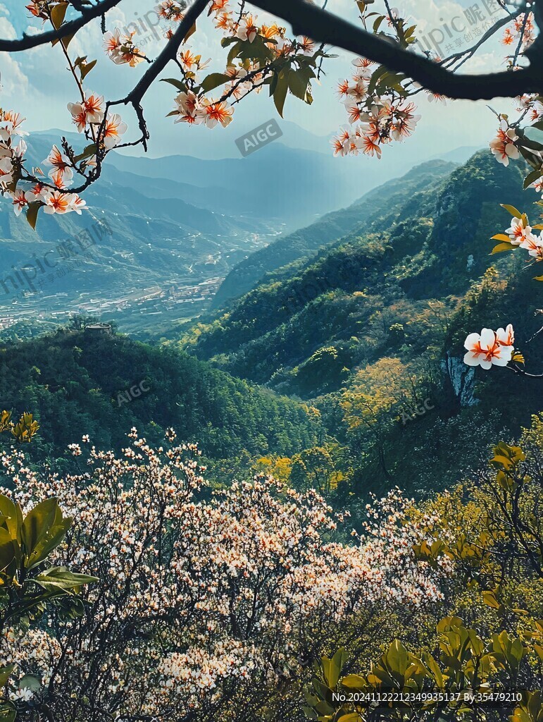秦岭春意