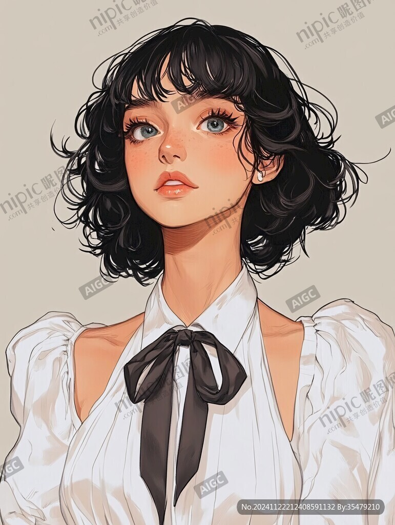 厚涂少女