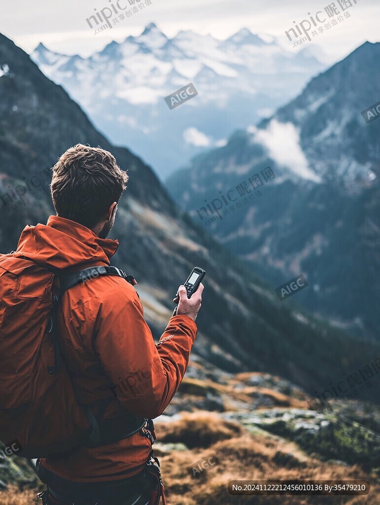 拍风景的人
