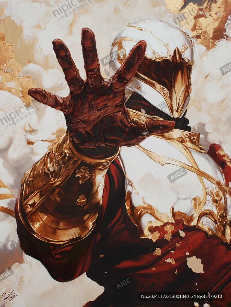 黄金帅插画