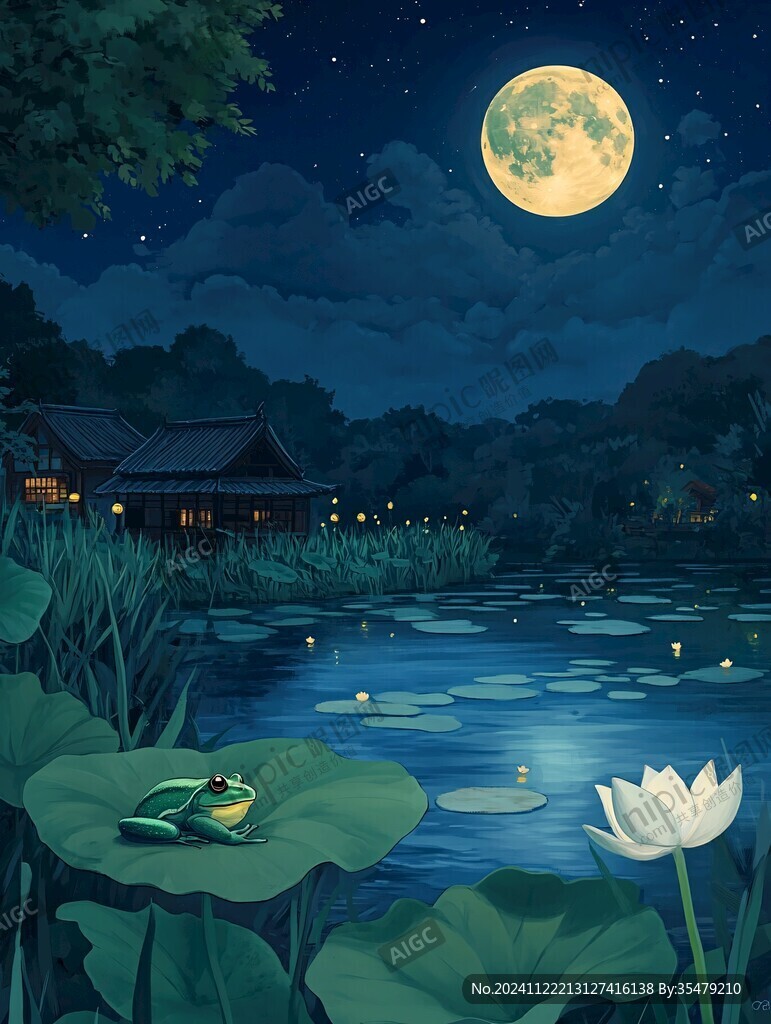荷塘月夜