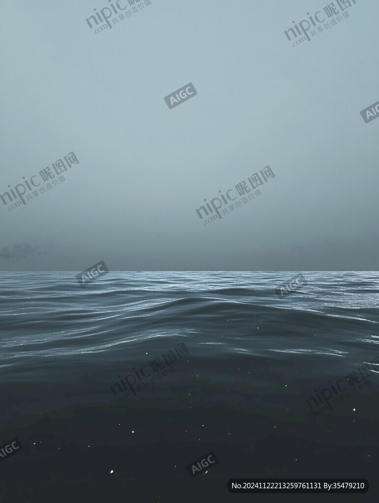 朦胧水面